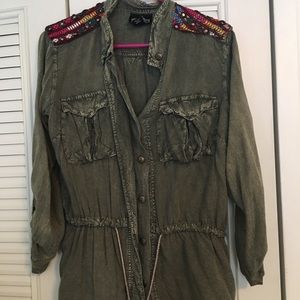 Decorated military jacket